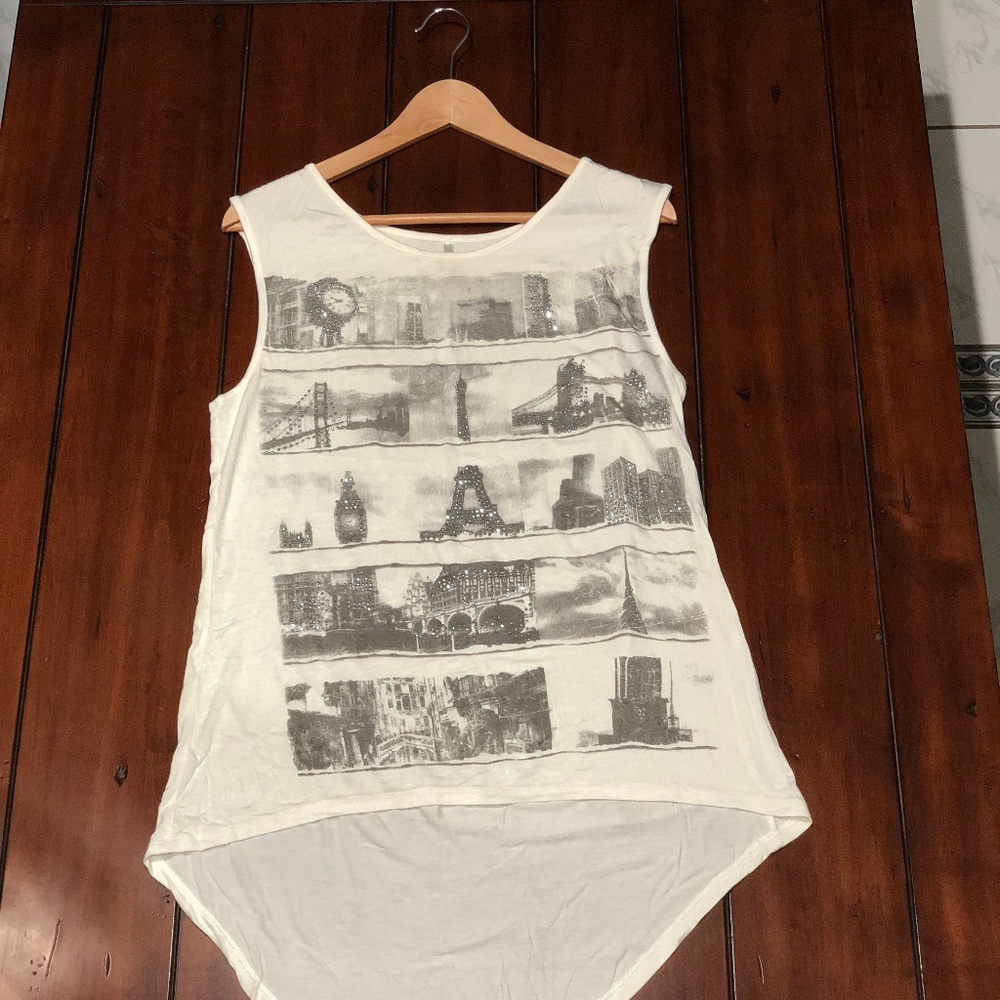 Printed Tank Top